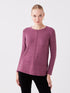 LC Waikiki Crew Neck Regular Long Sleeve Women's Blouse